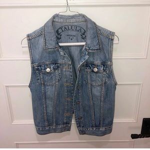 TRUE FIT JEAN VEST